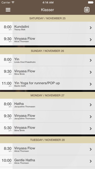 Yogafactory screenshot 3
