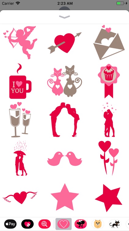 Valentine's Love Stickers!