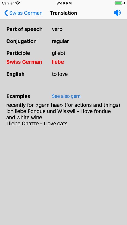 Swiss German Dictionary