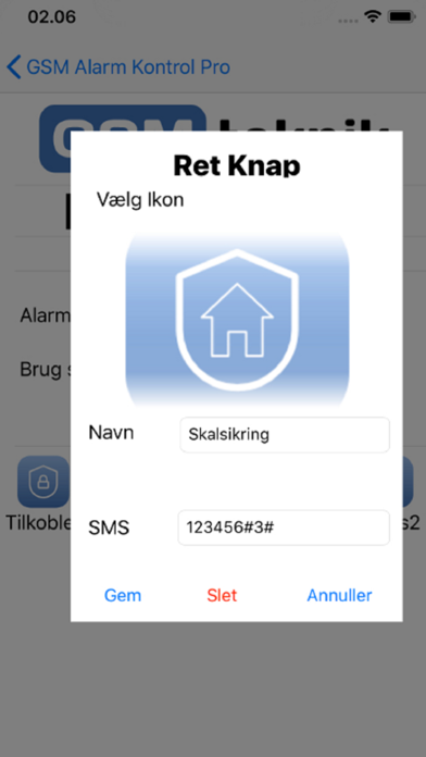 GSM Alarm Control PRO screenshot 3