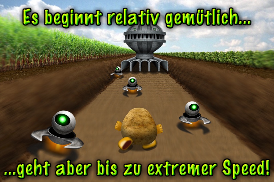 POTATO STORY - action runner fun game screenshot 3