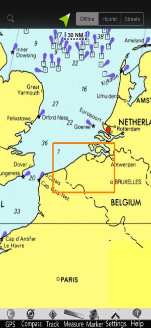 Belgium GPS Nautical Charts(圖5)-速報App