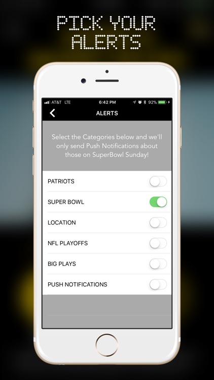 Real-Time Alerts Super Bowl