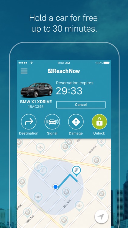 ReachNow Car Sharing by BMW