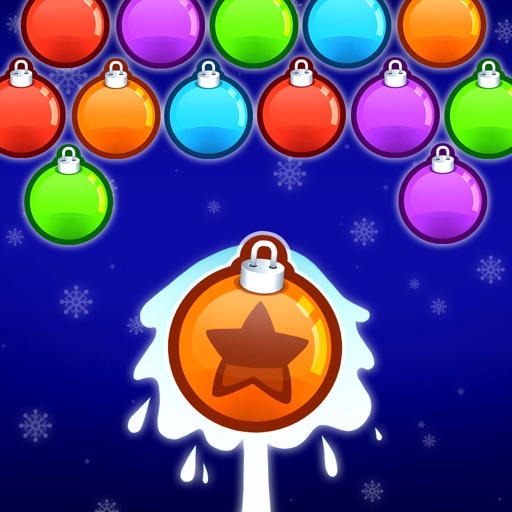 Bubble Shooter Holiday Icon