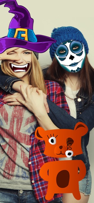 Halloween Stickers Face Editor(圖3)-速報App