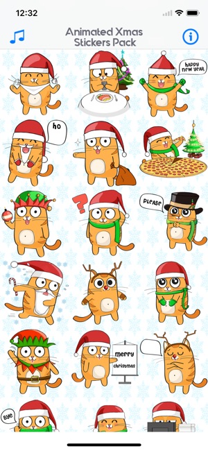 Animated Xmas Stickers Pack(圖2)-速報App