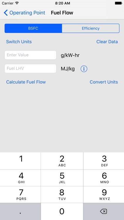 Engine Performance Calculator