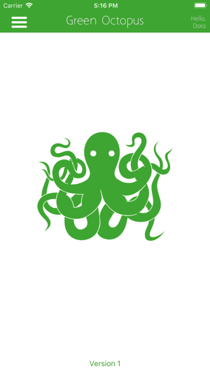 Green Octopus