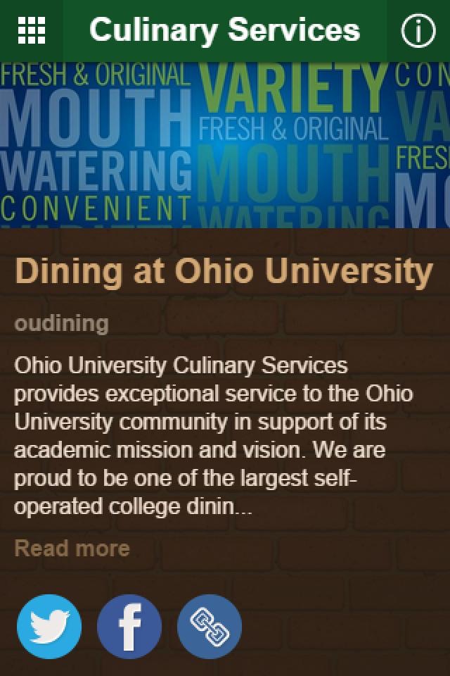 OHIO Culinary Services screenshot 2