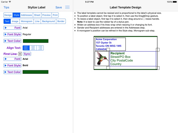 Address Label Creator