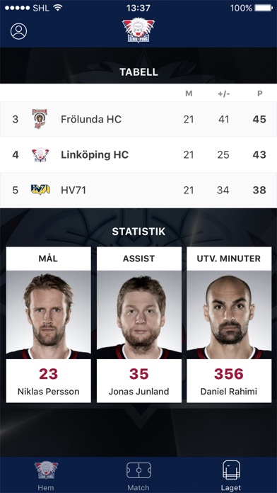 SHL - Svenska Hockeyligan screenshot 3