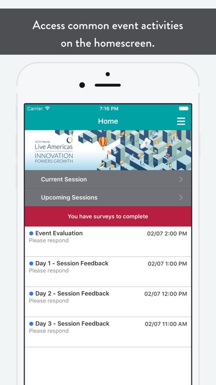 SCM World Events App