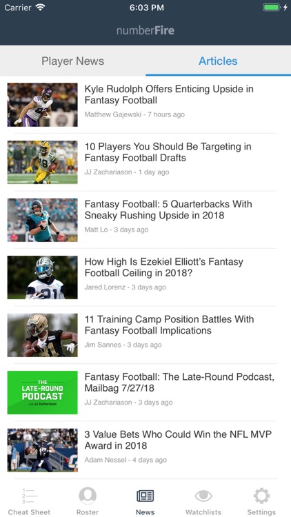 Fantasy Football Draft Kit 18 screenshot-3