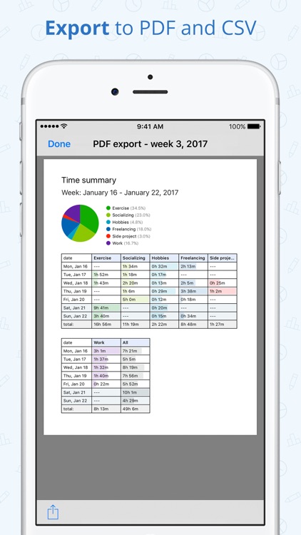 Timelines Time Tracking screenshot-3