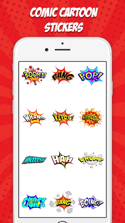 Comic Cartoon Stickers