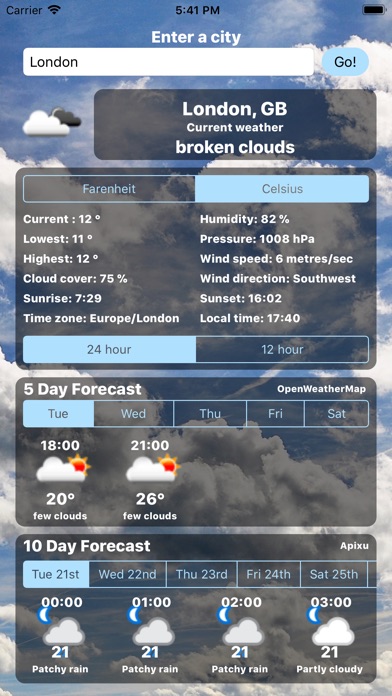 Weather Centre 10 Day Forecast screenshot 4