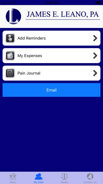 James E. Leano Injury Help App