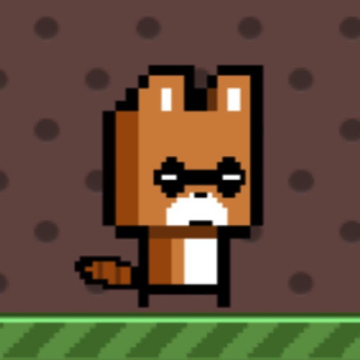 浣熊跳跃跑酷 - 可爱有趣的跑酷游戏 icon