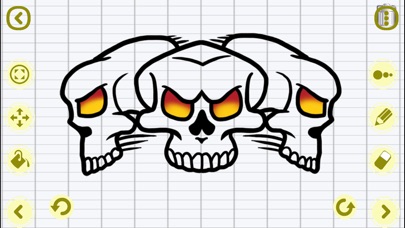 how to draw skulls step by screenshot 2