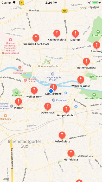 Abfahrzeiten Nürnberg screenshot 2