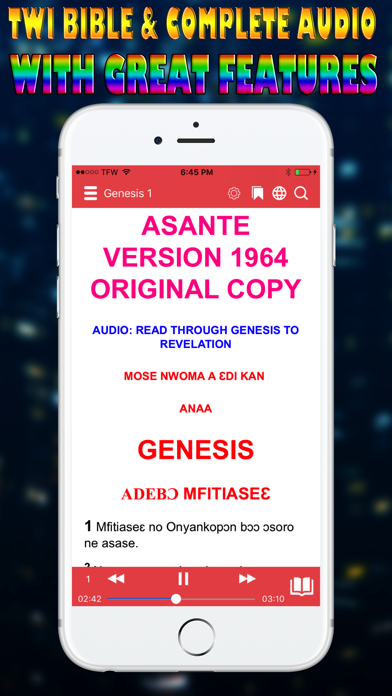 How to cancel & delete Twi Bible Asante from iphone & ipad 1