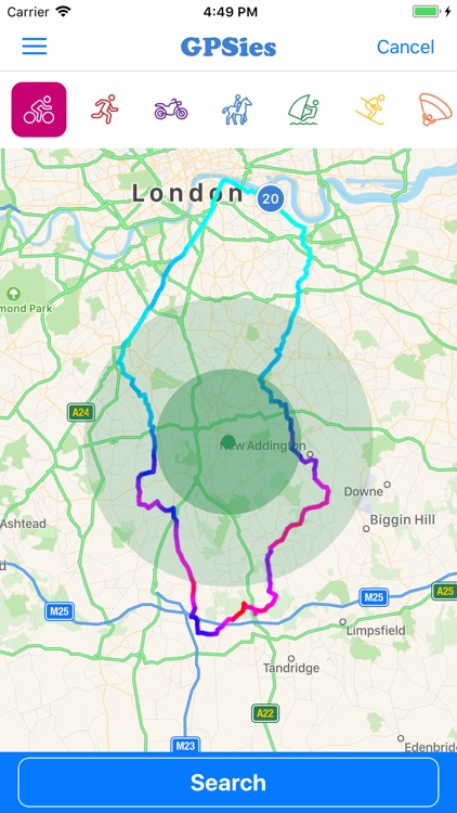 Trackyzer: Cycling & Running
