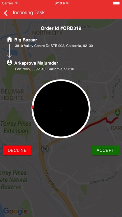 Happy Shopping Driver App screenshot 4