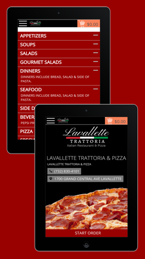 Lavallette Trattoria Italian Restaurant 