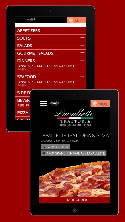 Lavallette Trattoria Italian Restaurant & Pizza