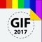 This is a free GIF maker application that allow users to create animated GIF in a simple way, share these files via social network, message applications