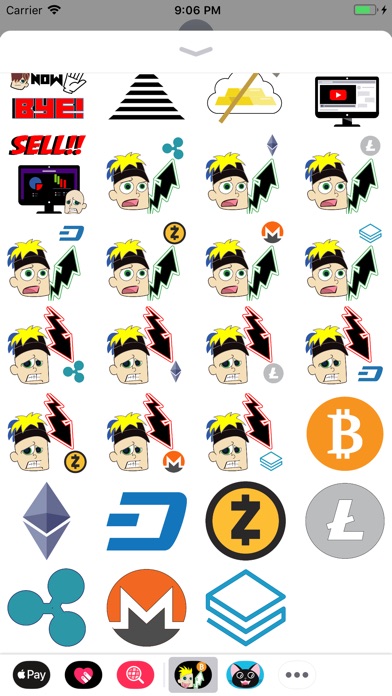 Crazy Crypto Boy Stickers screenshot 3