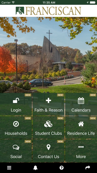 The FranciscanU app screenshot 2