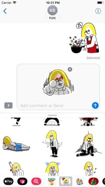 Dory is Angry Emo Sticker Pack