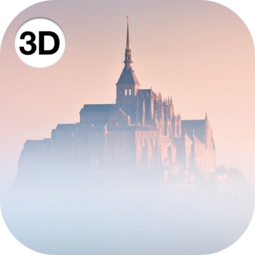 Le Mont St Michel 3D icon