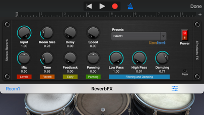 Stereo Reverb AUv3 Plugin screenshot 2