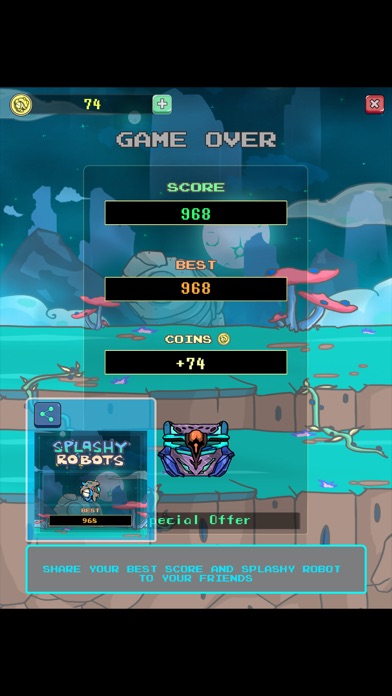 Splashy Robots screenshot 4