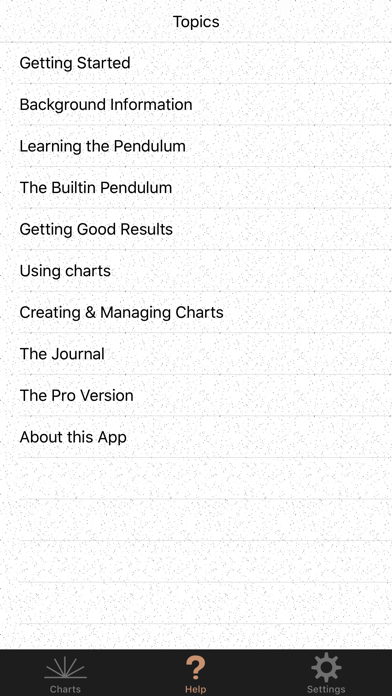 How to cancel & delete Pendulum Charts Lite from iphone & ipad 4
