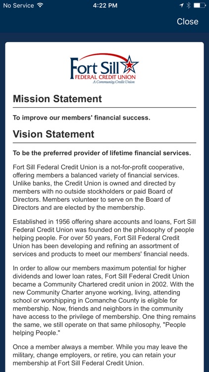 Fort Sill Federal Credit Union Mobile Deposit screenshot-4