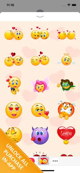 Game screenshot Adorable Couple Love Stickers hack