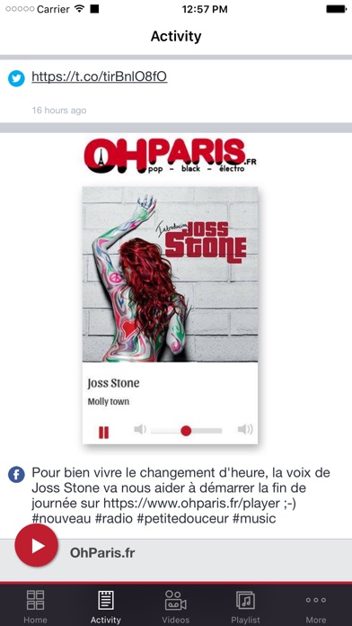 OhParis.fr screenshot 2