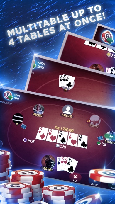 How to cancel & delete Poker Omaha - Vegas Casino from iphone & ipad 1