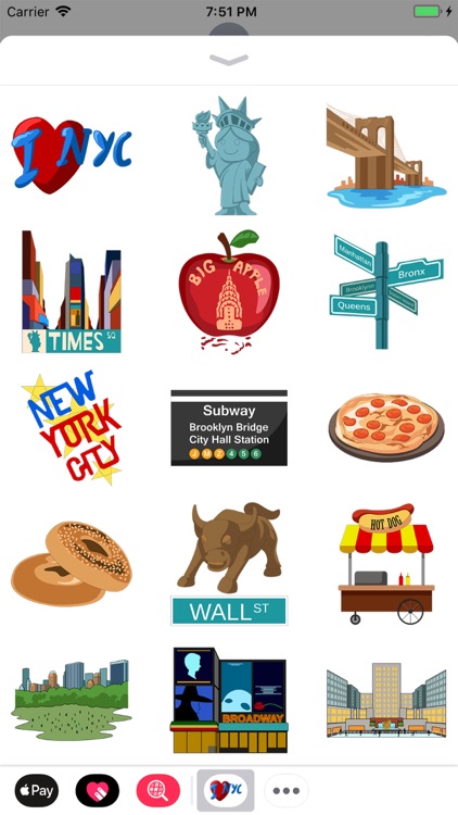 New York City Stickers Pack