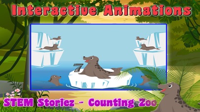 STEM Storiez-Counting Zoo EDU screenshot 2