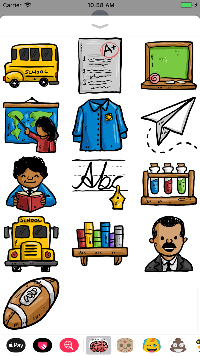Back 2 School Stickers