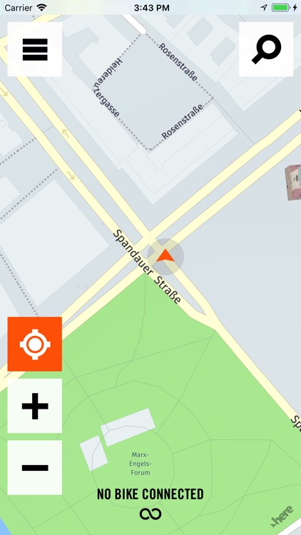KTM MY RIDE Navigation