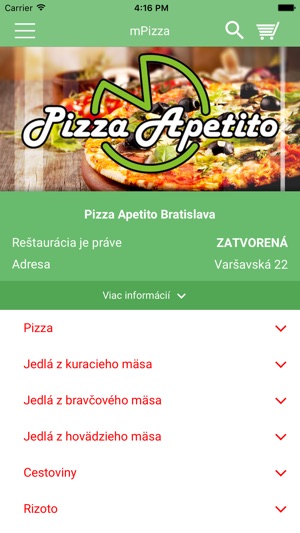 Pizza Apetito Bratislava