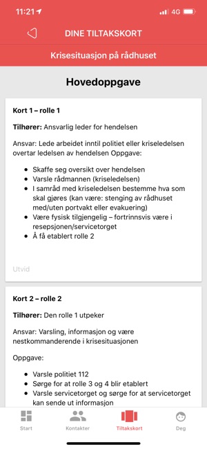 Krisekort