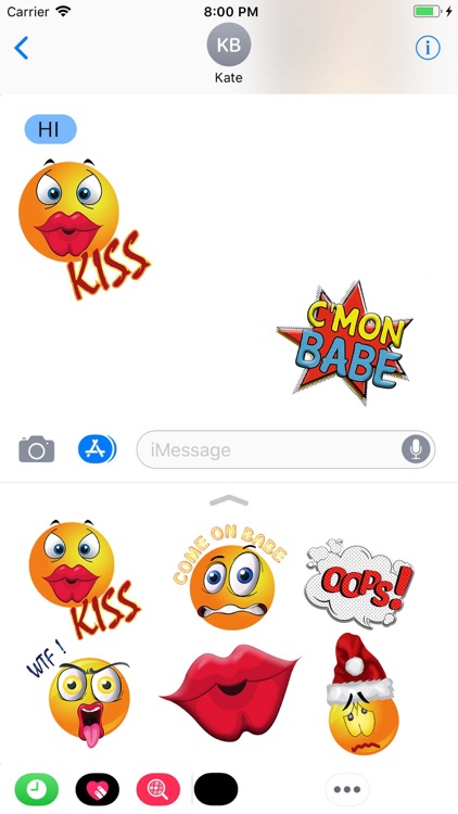 Adult Flirty Emoji screenshot-0