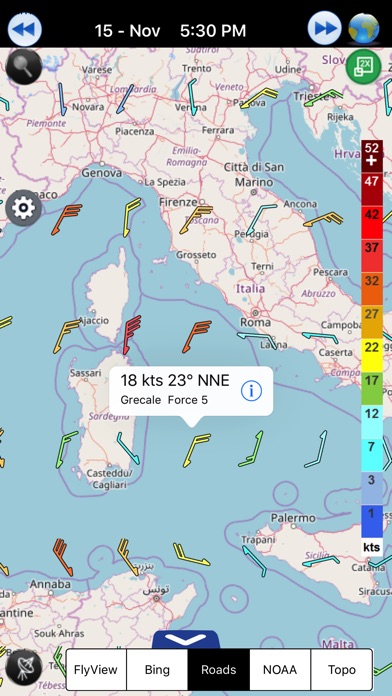 風予報 wind forecast screenshot1